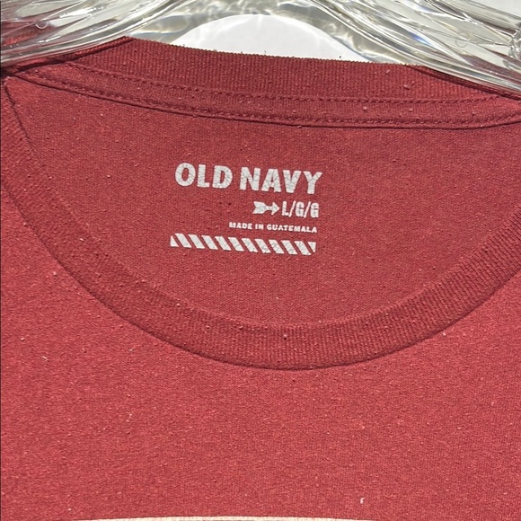 Old Navy Red Short Sleeve Tee with Graphic Design - Picture 2 of 11
